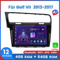 4+64GB 8-Kern Carplay Autoradio Für Golf VII 2013-2017 GPS SWC NAVI BT Android12