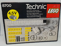Lego Set 8700 Expert Builder Kraftpaket Technic 1982 komplett