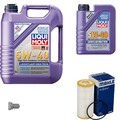 MAHLE Ölfilter 6 L LIQUI MOLY 5W-40 High Tech für VW Golf VII 2.0 GTI Arteon