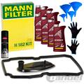 MANN GETRIEBEFILTER+7L ÖL für MERCEDES C E S-KLASSE W202 203 210 211 220 SL SLK