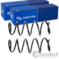 2X SACHS FAHRWERKSFEDERN VORNE PASSEND FÜR FIAT GRANDE PUNTO LINKS+RECHTS