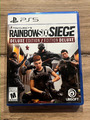 Rainbow Six Siege Deluxe Edition (Sony PlayStation 5, 2021) CIB