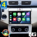 Für VW Passat B7 2010-2015 10"Android 15 Autoradio Carplay 2+64G GPS Navi Kamera