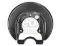 FEBI BILSTEIN Spritzblech Bremsscheibe 185863 für VW GOLF 4 1J1 BORA 1 1J2 1J5
