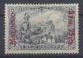 Marokko Dt. Post 3 Pesa 75 Cts auf 3 Mark Reichspost MiNr. 18 II