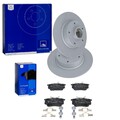 ATE BREMSSCHEIBEN 260mm + CERAMIC HINTEN passend für RENAULT MEGANE 3 + FLUENCE