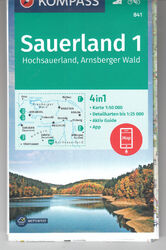 Kompass Wanderkarte 841 Sauerland 1 Nord Hochsauerland Arnsberger Wald