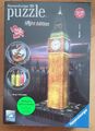RAVENSBURGER 3D PUZZLE NIGHT EDITION BIG BEN LONDON mit LED FARBWECHSEL! 44CM!