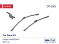 DENSO Wischblatt Beifahrerseitig, Fahrerseitig u.a. für AUDI, SEAT, SKODA, VW
