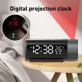 LED WECKER MIT PROJEKTION DIGITAL WECKER TEMPERATUR DIMMBAR TISCHUHR ALARM
