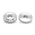 Edelstahl Rändel-Schraube -Mutter A1 15104 M 2,5 3 4 5 6 8 10 mm DIN 464 466 467