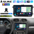 4+64G CarPlay Android 13 Autoradio Navi Kam Für VW GOLF 5 6 Jetta Caddy Bora EOS