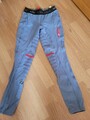 East-Damen/Mädchen-Reitleggings Reitregens R1 mit Vollgrip Gr. M in azurblau