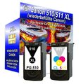 2 XL PG-510 CL-511 DRUCKER PATRONEN für CANON PIXMA MP240 MX320 330 IP2700 MP260