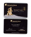 Goldbarren 1/200 Oz  999.9  Gold  Heimerle und Meule SecainCard