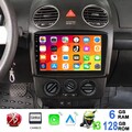 CarPlay Android 13 Autoradio 6+128G 4G LTE GPS Navi Für VW NEW Beetle 2001-2010