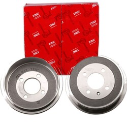 2X TRW BREMSTROMMELN HINTEN PASSEND FÜR SEAT MII SKODA CITIGO E-CITIGO VW LOAD