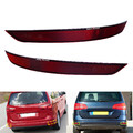 L/R Hinten Stoßstange Rückstrahler Reflektor Rot für VW Sharan Typ 7N ab 2010