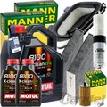 MANN INSPEKTIONSKIT+2x1L+1x5L MOTUL EFE 5W-30 ÖL passend für BMW X3 F25 18d-30d
