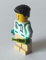 LEGO City 60382 Figur Minifigur Mann Arzt Tierarzt mit Spritze NEUWARE
