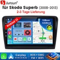 Für Skoda Superb II 3T4 3T5 2008-2013 Andriod 13 Autoradio Navi GPS WIFI Carplay