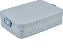 Mepal - Lunchbox Take a Break Large - Brotdose To Go - mit Trennwand Nordic Blue
