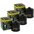 Ölfilter Set 3 Stück Hiflo HF204RC für Honda Kawasaki Suzuki Triumph Yamaha