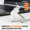 USB C Stick 3.0 Flash Drive Speicher 32GB 64GB 128GB Memory Stick Speicherstick