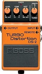 Boss DS-2 Turbo Distortion Pedal mit Remote Jack