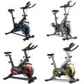 Heimtrainer LCD Indoor Cycling Fitness Bike Fahrrad Trimmrad Hometrainer 150 kg