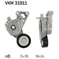 1x SKF Spannrolle 870263 u.a. für Audi Seat Skoda VW | VKM31011