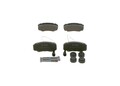 BOSCH Bremsbelagsatz, Scheibenbremse 0 986 494 391 für NISSAN