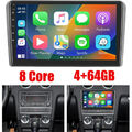 4+64GB Android 13 Autoradio GPS WIFI CarPlay DSP Für Audi A3 S3 RS3 2008-2012