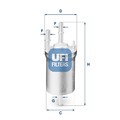 UFI Kraftstofffilter 31.833.00 für AUDI SEAT SKODA VW