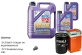 MAHLE Ölfilter 7 L LIQUI MOLY 5W-40 Leichtlauf High Tech für VW Golf V 1.6 2.0