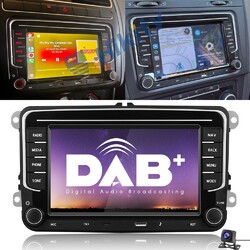 6+128GB Carplay Android 15 Autoradio GPS Navi Für VW GOLF 5 6 Passat Polo DAB+