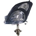 Scheinwerfer rechts für Suzuki Swift MZ/EZ Bj. 02/2005–10/2010 schwarz H4