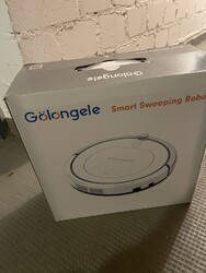Saugroboter mit Doppelbü. Weiß