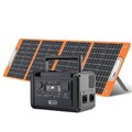 FlashFish T300 Solar Generator LiFePO4 230.4Wh 300W Optional Mit 100W Solarpanel