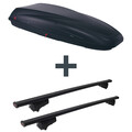 Dachbox G3 Krono 480 + Dachträger G3 Clop für Dacia Duster II Typ HM_ NEU