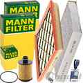 MANN FILTER INSPEKTIONSPAKET passend für OPEL ASTRA J  ZAFIRA TOURER C 2.0 CDTI