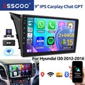 DAB+ KAM Für Hyundai i30 GD 2012-2016 Android 15 Autoradio Carplay GPS RDS 2+64G