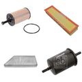 FEBI BILSTEIN Inspektionspaket Filterset für Peugeot 206 Schrägheck 2A/C 1.4i