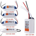 18/28/48/72/100 W LED Trafo Transformator DC 12V Netzadapter Netzteil Treiber DE