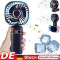 USB Ventilator Leise Mini Handventilator Tragbarer Lüfter Fan Lüfter mit Akku