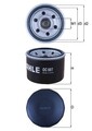 MAHLE Ölfilter OC 607 Anschraubfilter für SMART 451 FORTWO 68,0mm M20x1,5 330