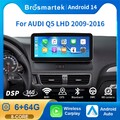 10.25'' Android 14 Autoradio CarPlay DAB+ 8-Kern 64GB Für Audi Q5 8R 2009-2016
