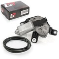 Wischermotor Heckscheibenwischer mit Schlauch Set hinten für Opel Corsa D