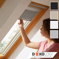 VELUX Verdunklungsrollo DBL Classic für Dachfenster weiß beige schwarz grau