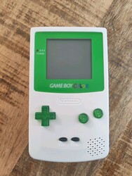 Nintendo Game Boy Color Weiß Grün Handheld Konsole